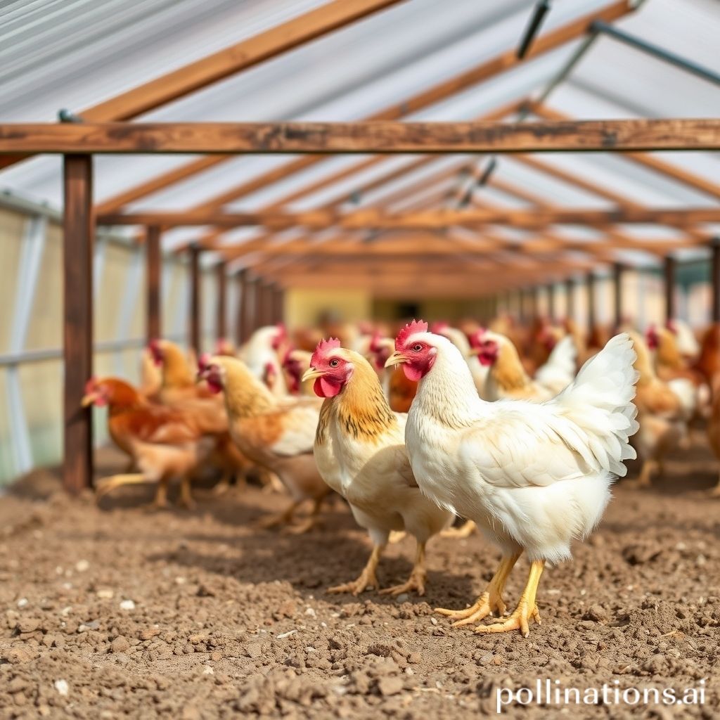 How Many Chickens In Commercial Chicken House